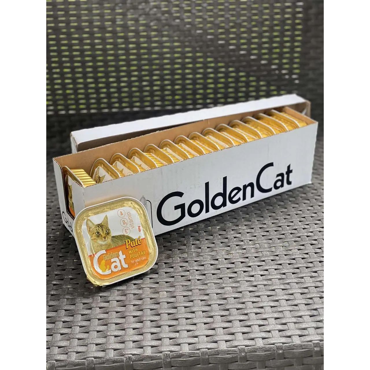 Паштет для котів Golden Cat зі смаком курки 100 г - фото 3