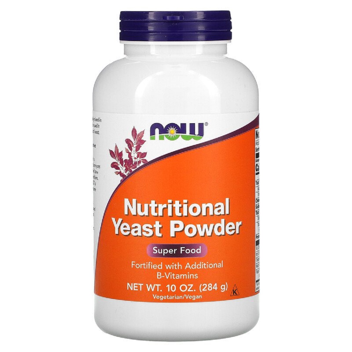 Сухі харчові дріжджі Now Foods Nutritional Yeast Powder 284 г - фото 1