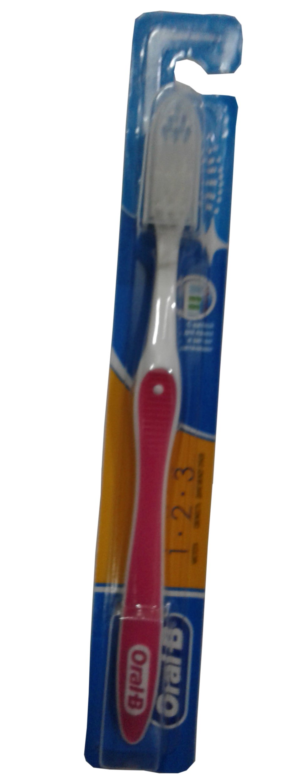 Зубна щітка Oral-B 3-ефект Fresh Strong, рожевий, 1 шт. - фото 1