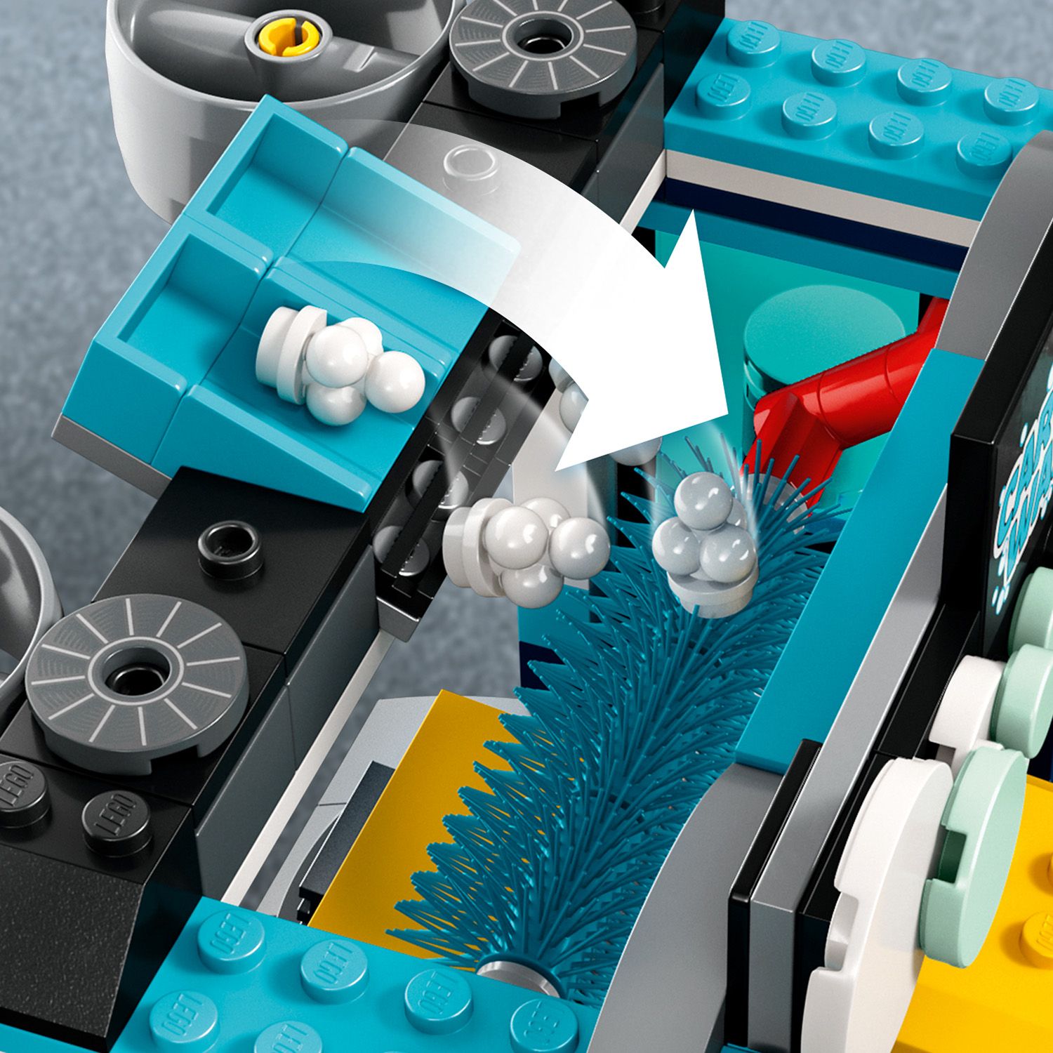 Конструктор LEGO City Автомойка, 243 детали (60362) - фото 6