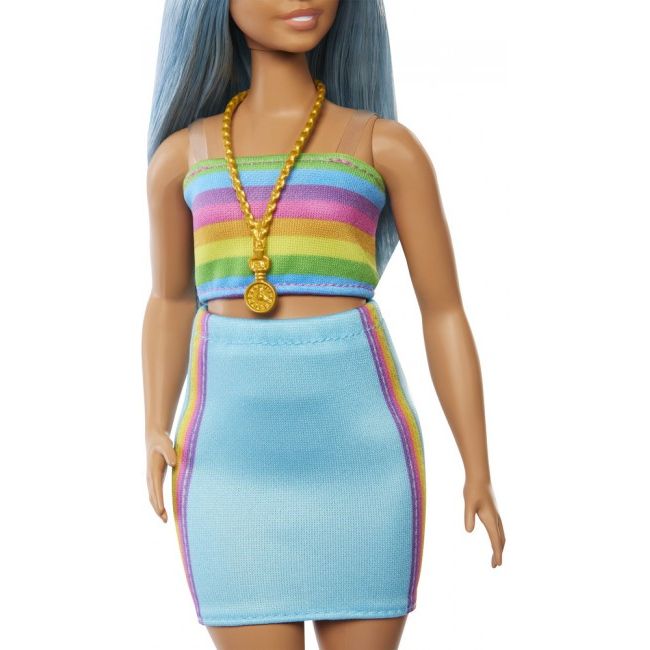 Кукла Barbie Модница в спортивном костюме топ-юбка (HRH16) - фото 4