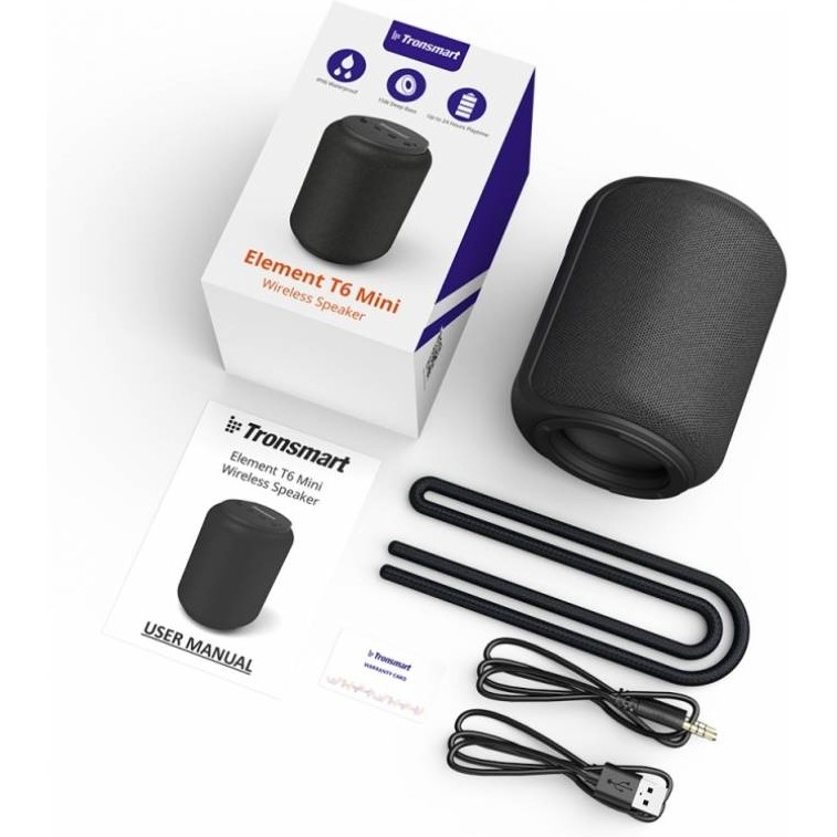 Портативна Bluetooth колонка Tronsmart Element T6 Mini в асортименті - фото 3