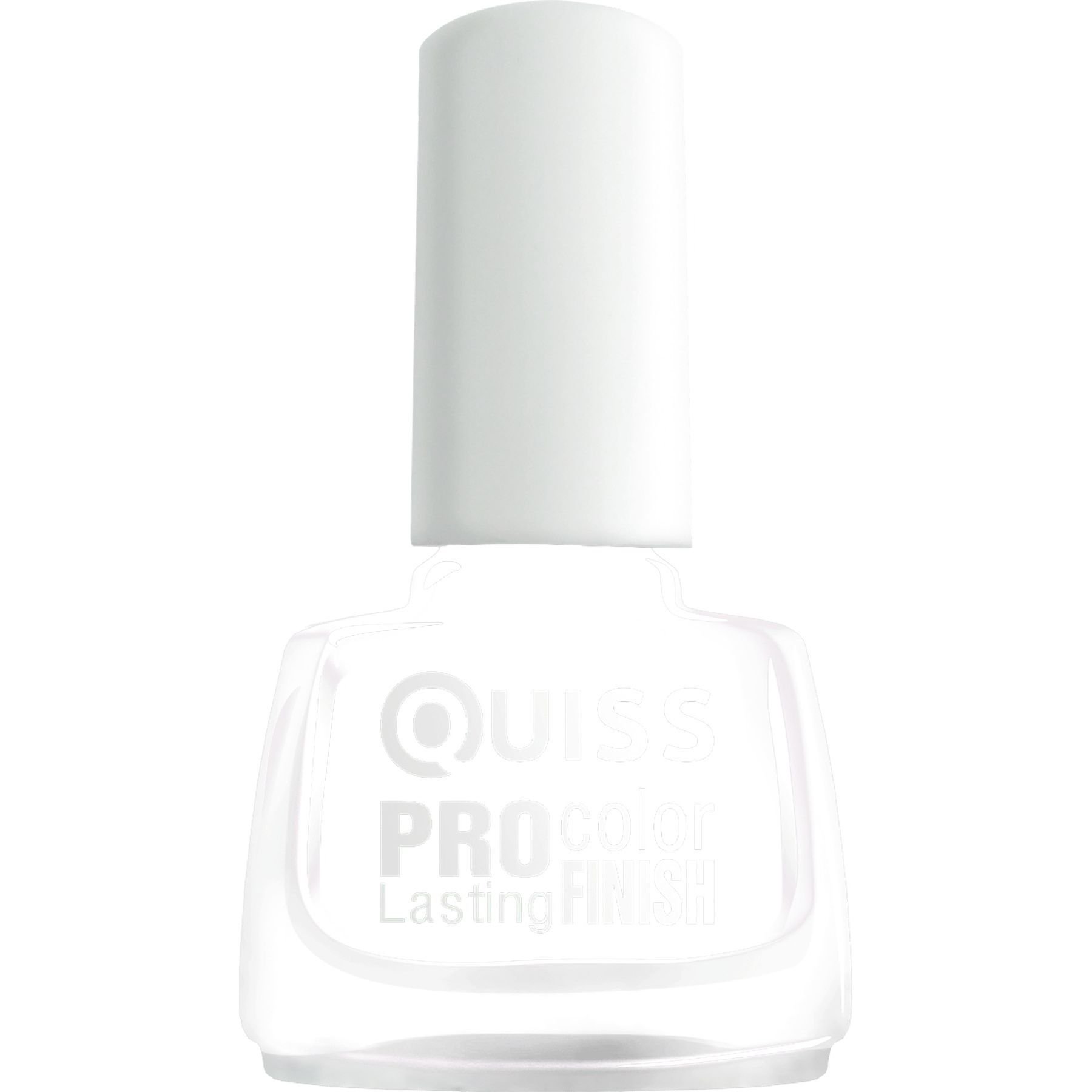 Лак для нігтів Quiss Pro Color Lasting Finish відтінок 002, 6 мл - фото 1