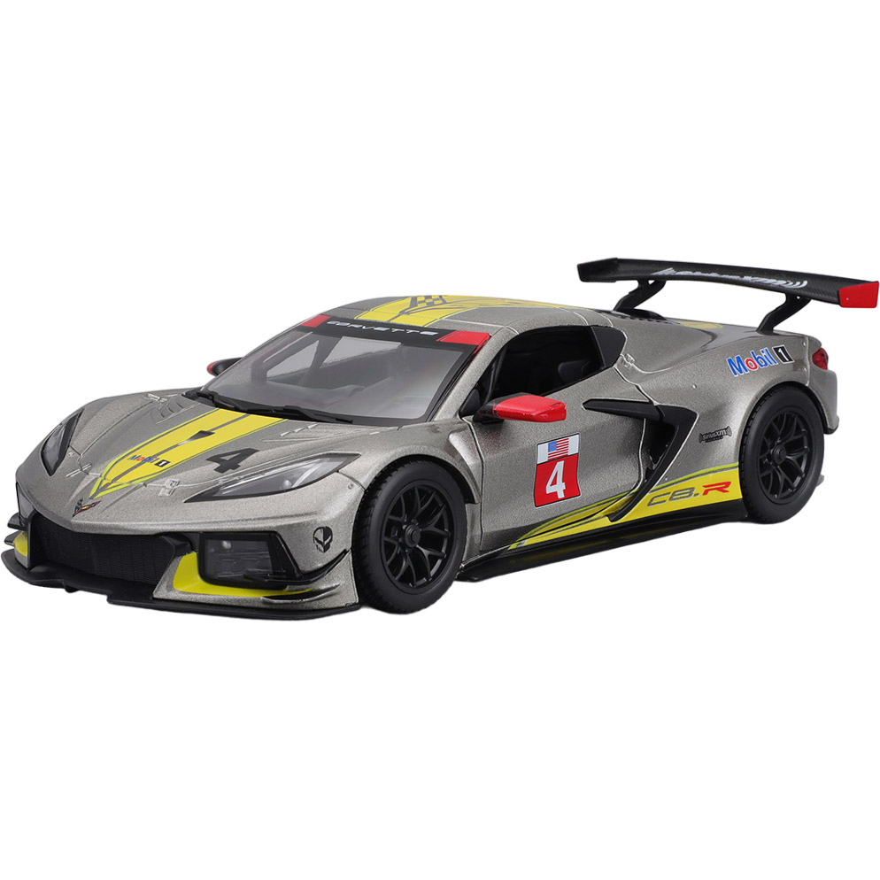 Автомодель Bburago Chevrolet Corvette C8.R 1:24 - фото 1