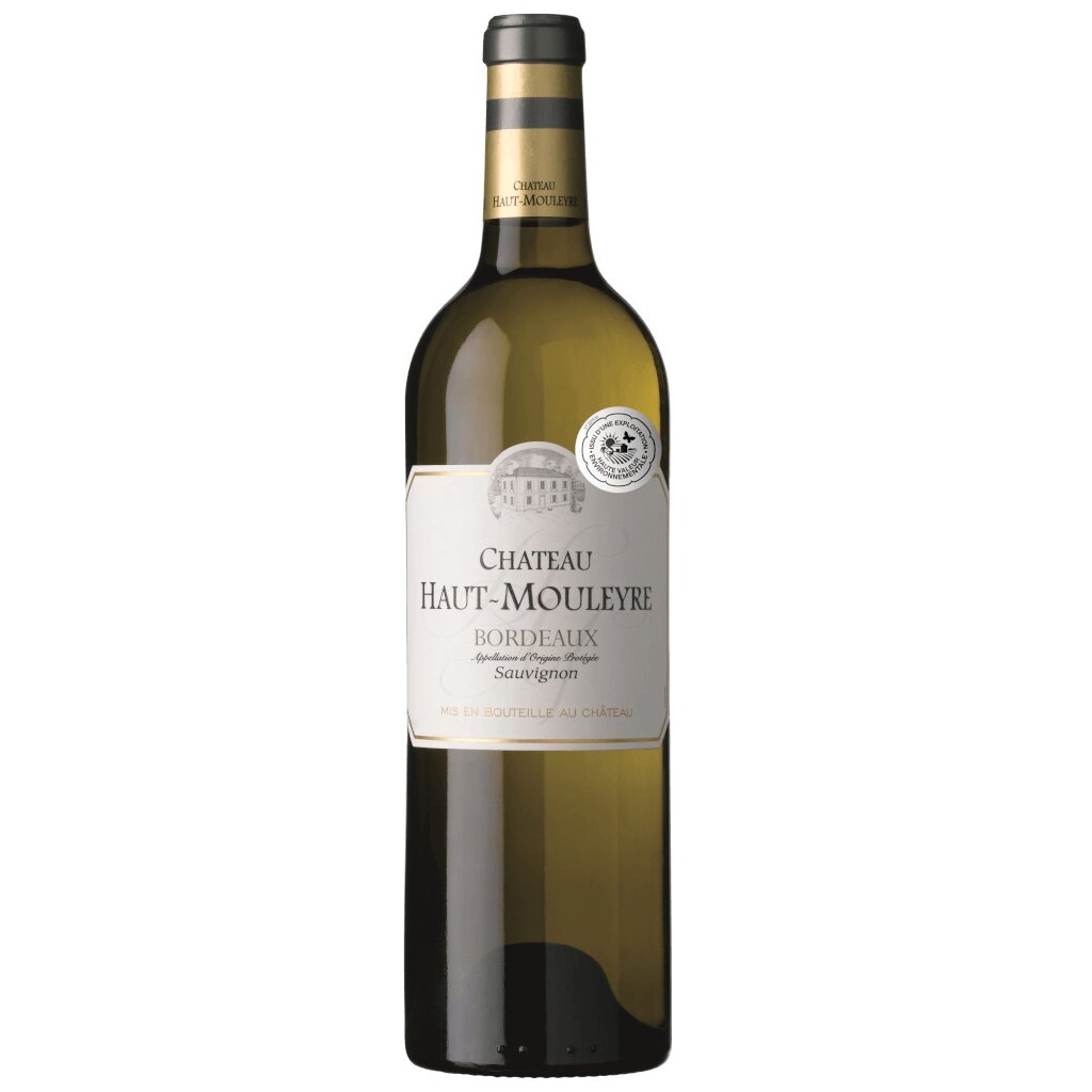 Вино Chateau Haut-Mouleyre Bordeaux Blanc Sauvignon Blanc, белое, сухое, 12,5%, 0,75 л (1313235) - фото 1