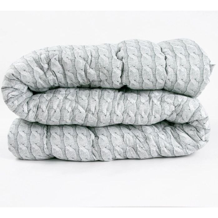 Одеяло силиконовое Руно Grey Braid, 220х200 см (Р322.52_Grey Braid) - фото 4