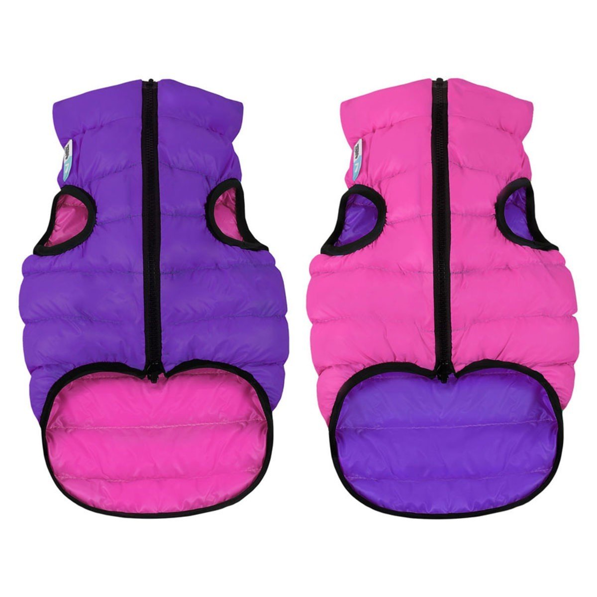 Курточка для собак AiryVest двухсторонняя, M47, розовато-фиолетовая - фото 1