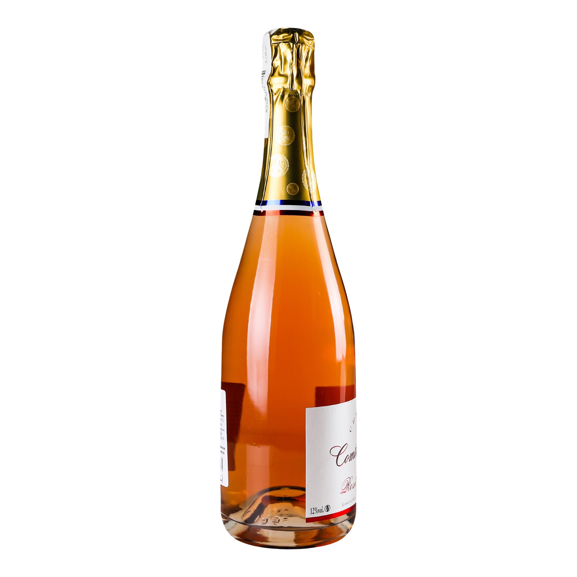 Шампанское Comte de Cheurlin Rose de Saignee Brut, 0,75 л, 12% (636942) - фото 3