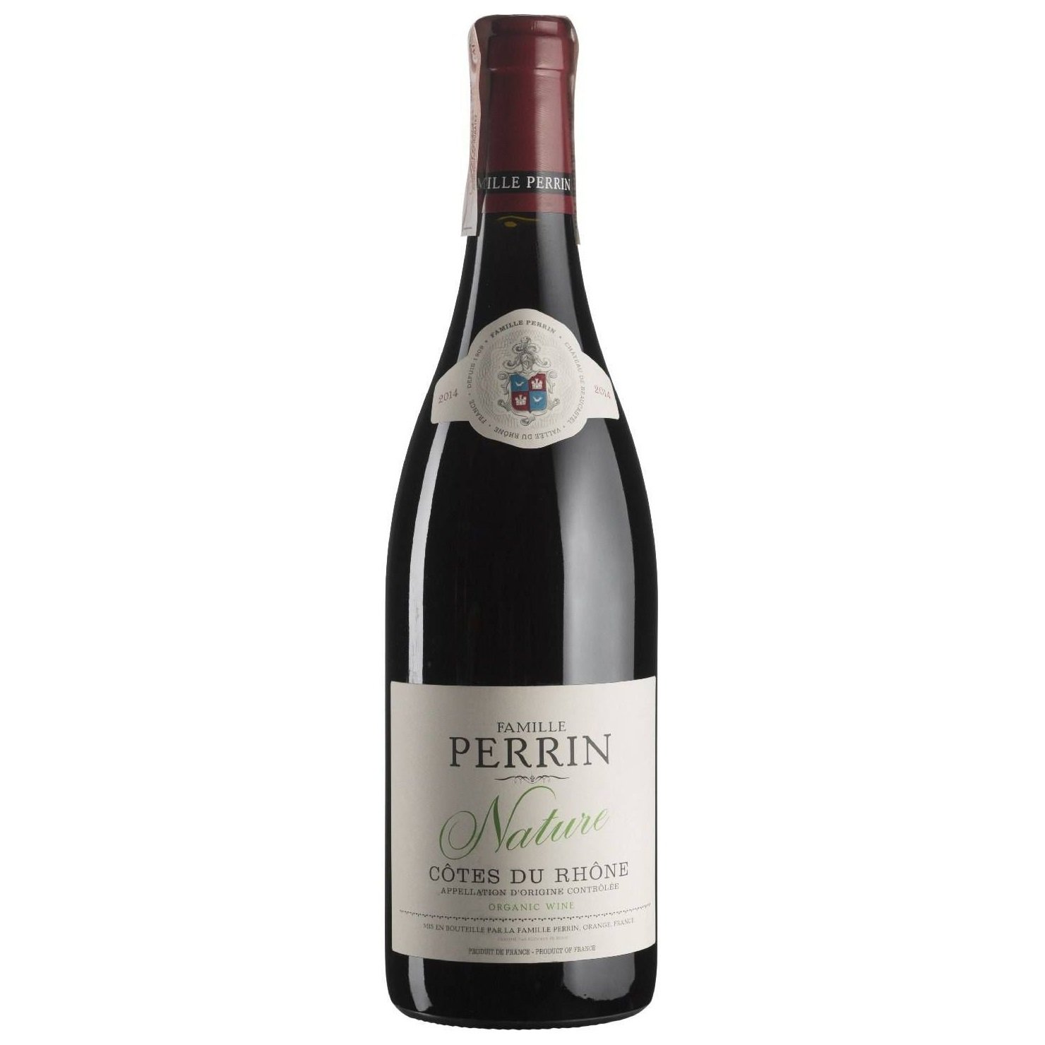 Вино Famille Perrin Perrin Nature Rouge, червоне, сухе, 0,75 л (05207) - фото 1