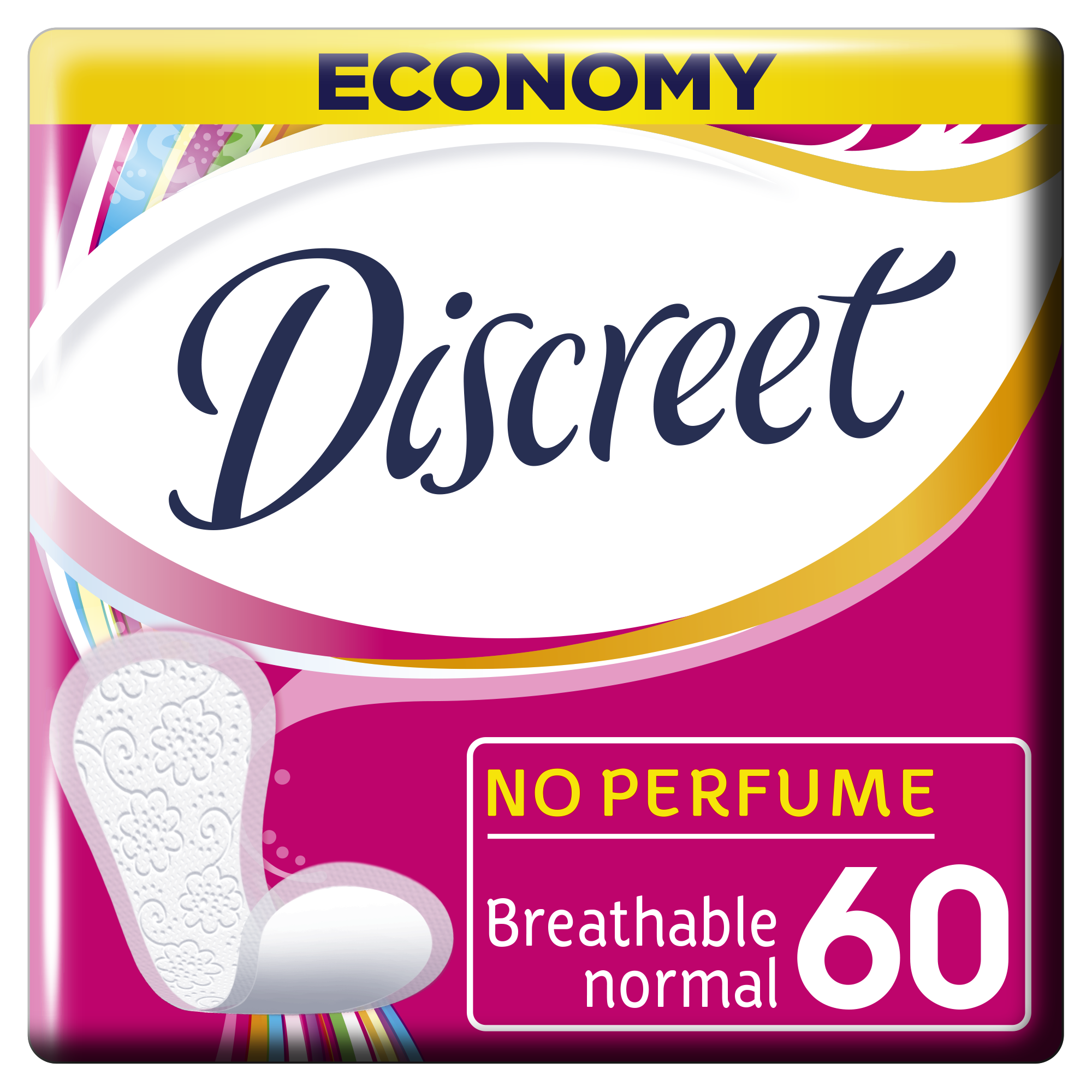 Щоденні гігієнічні прокладки Discreet Normal 60 шт. - фото 1