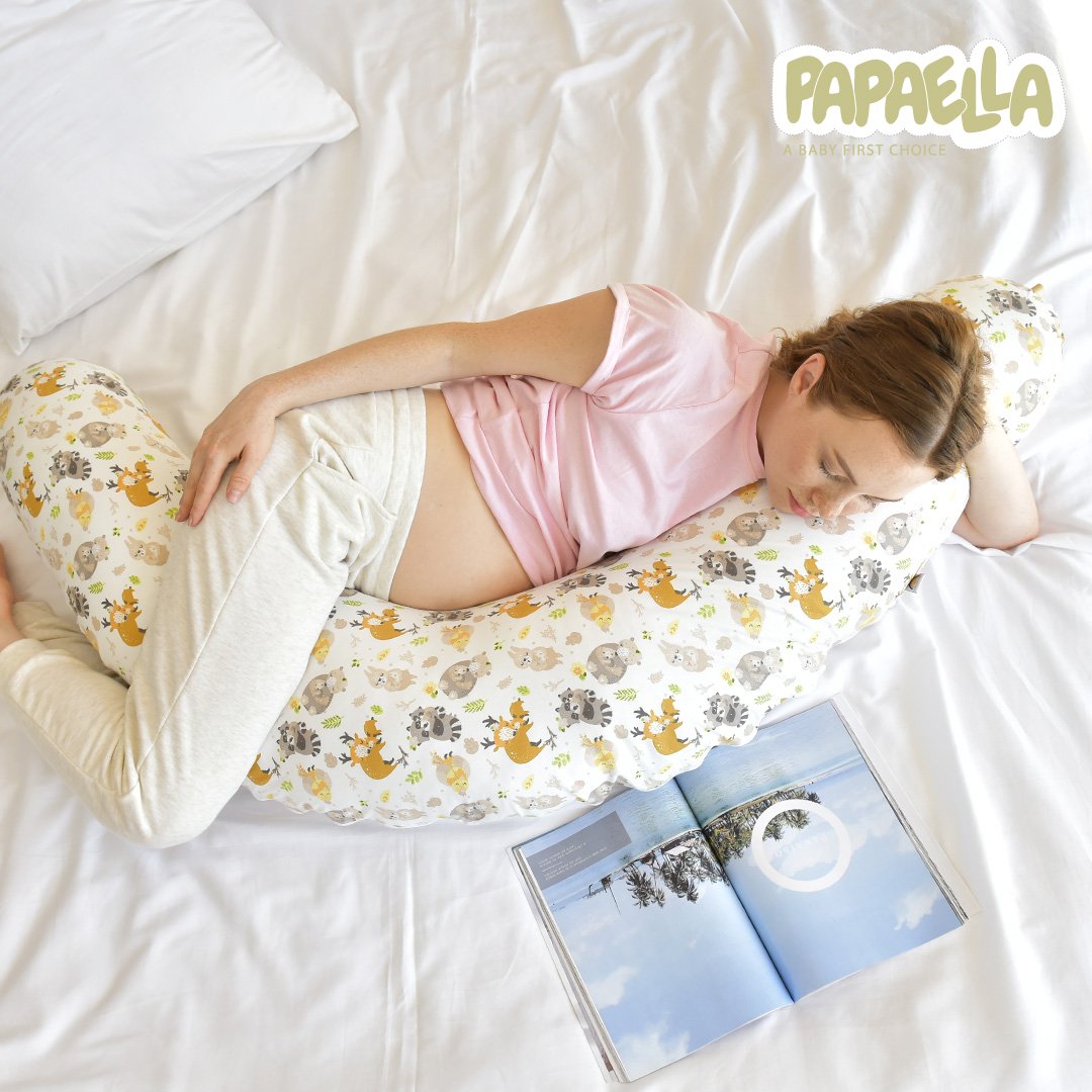 Подушка для вагітних та годування Papaella Обіймашки, 200х35 см (8-31484) - фото 10