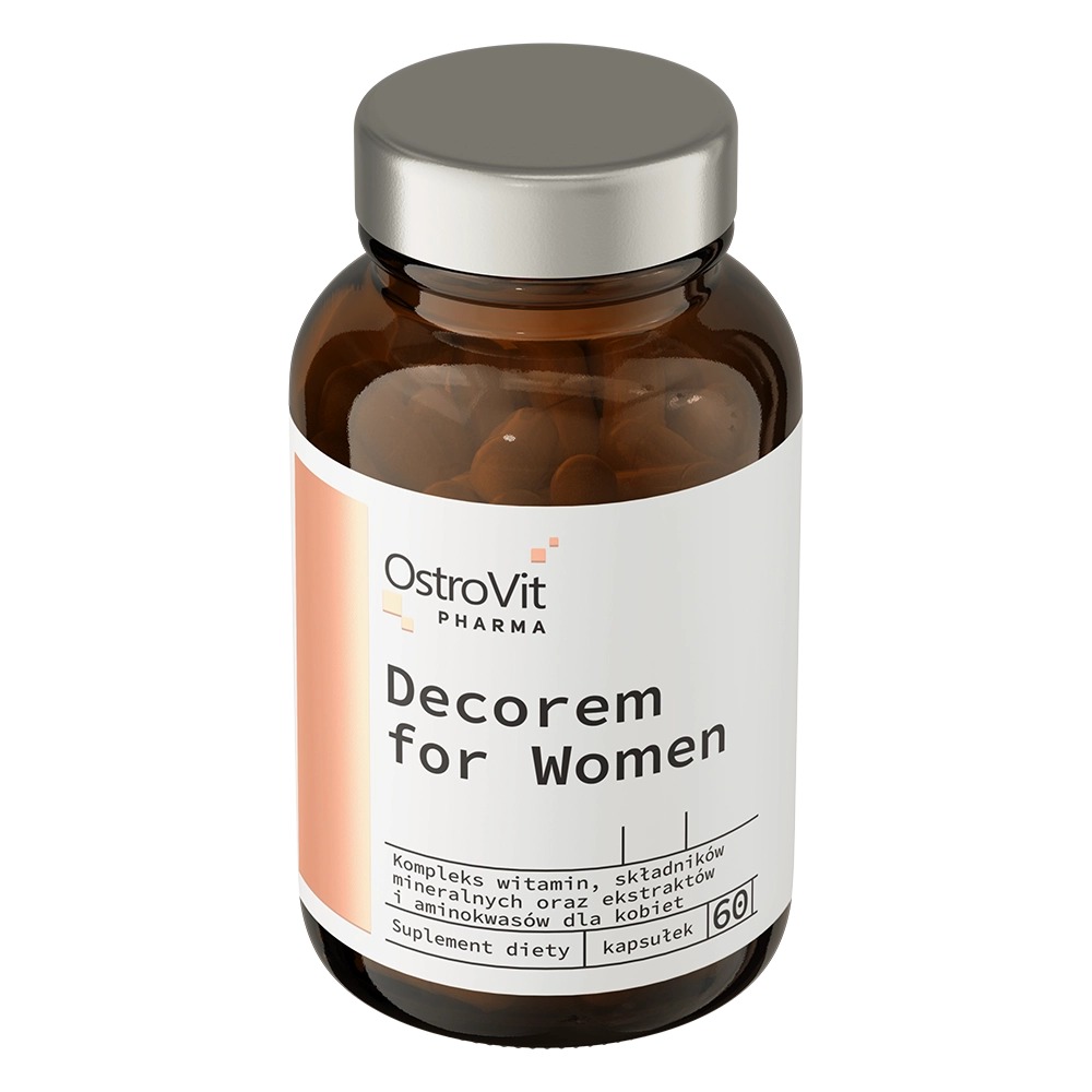 Вітамінно-мінеральний комплекс OstroVit Pharma Decorem For Women 60 капсул - фото 2