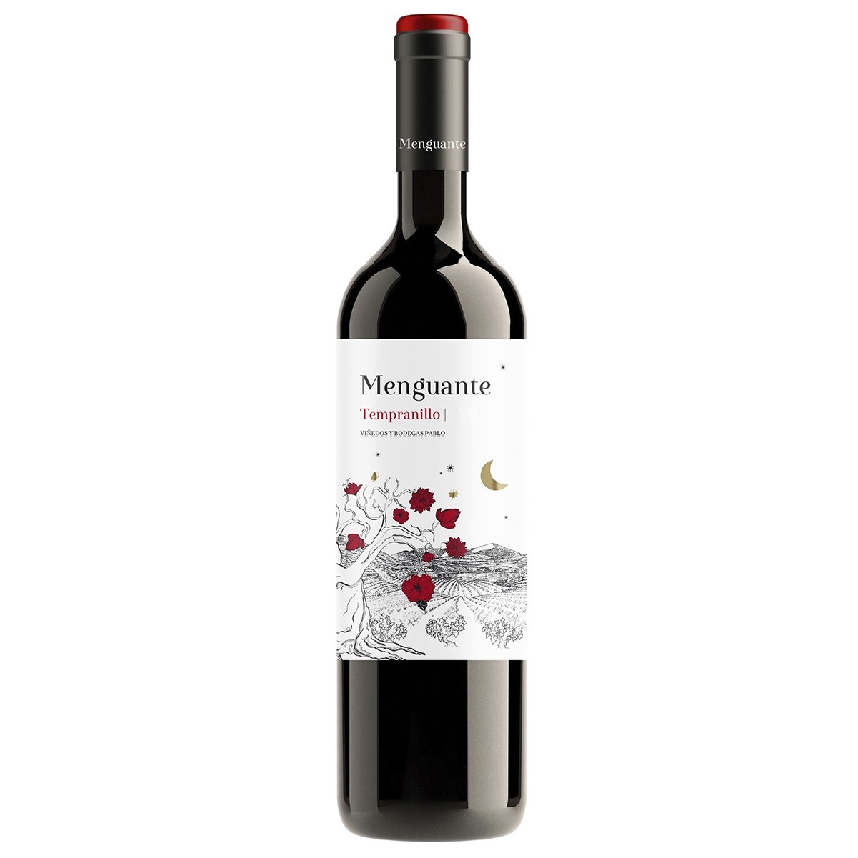 Вино Vinedos y Bodegas Pablo Menguante Tempranillo, червоне, сухе, 14,5%, 0,75 л (8000010654711) - фото 1