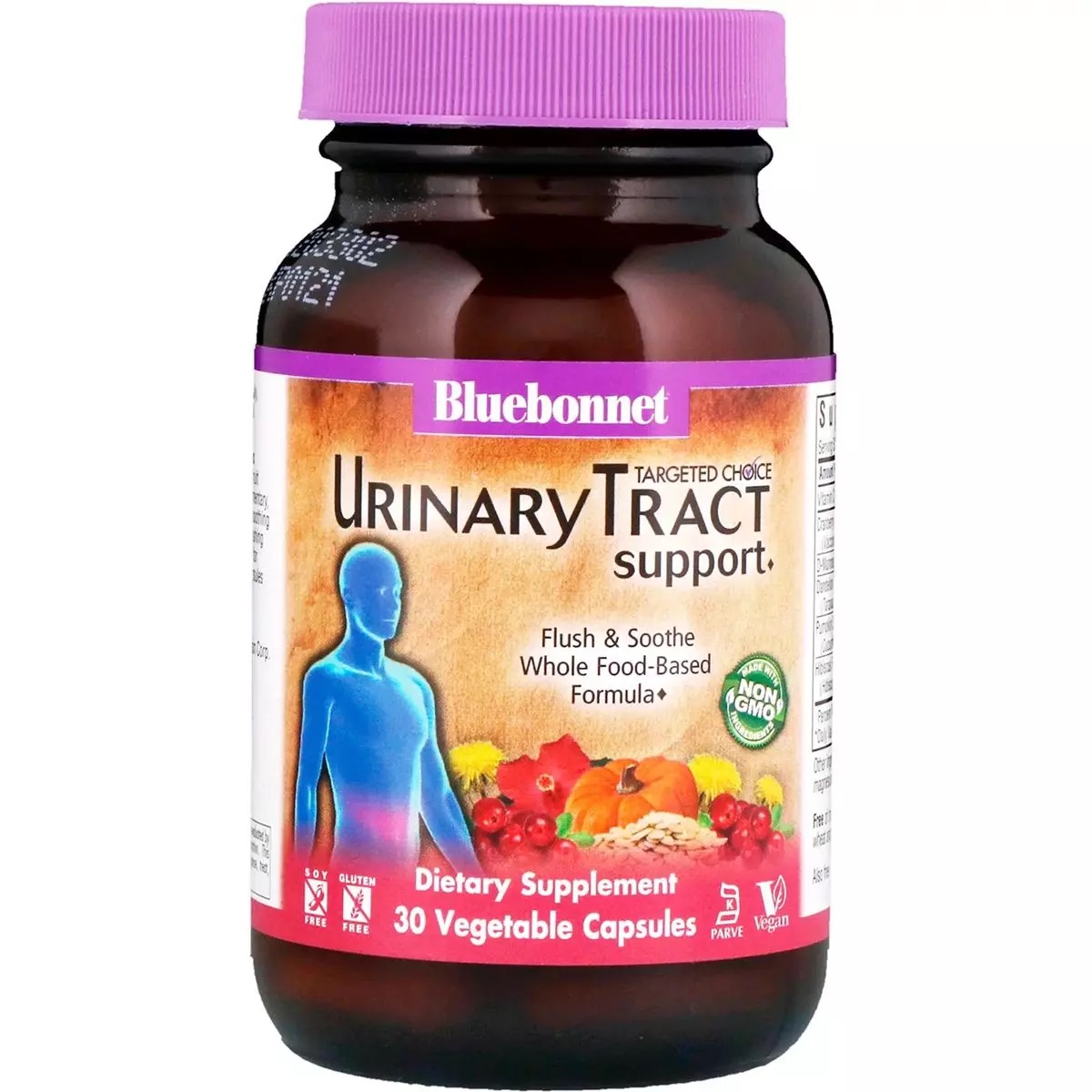 Комплекс для сечовивідних шляхів Bluebonnet Nutrition Targeted Choice Urinary Tract Support 30 вегетаріанських капсул - фото 1