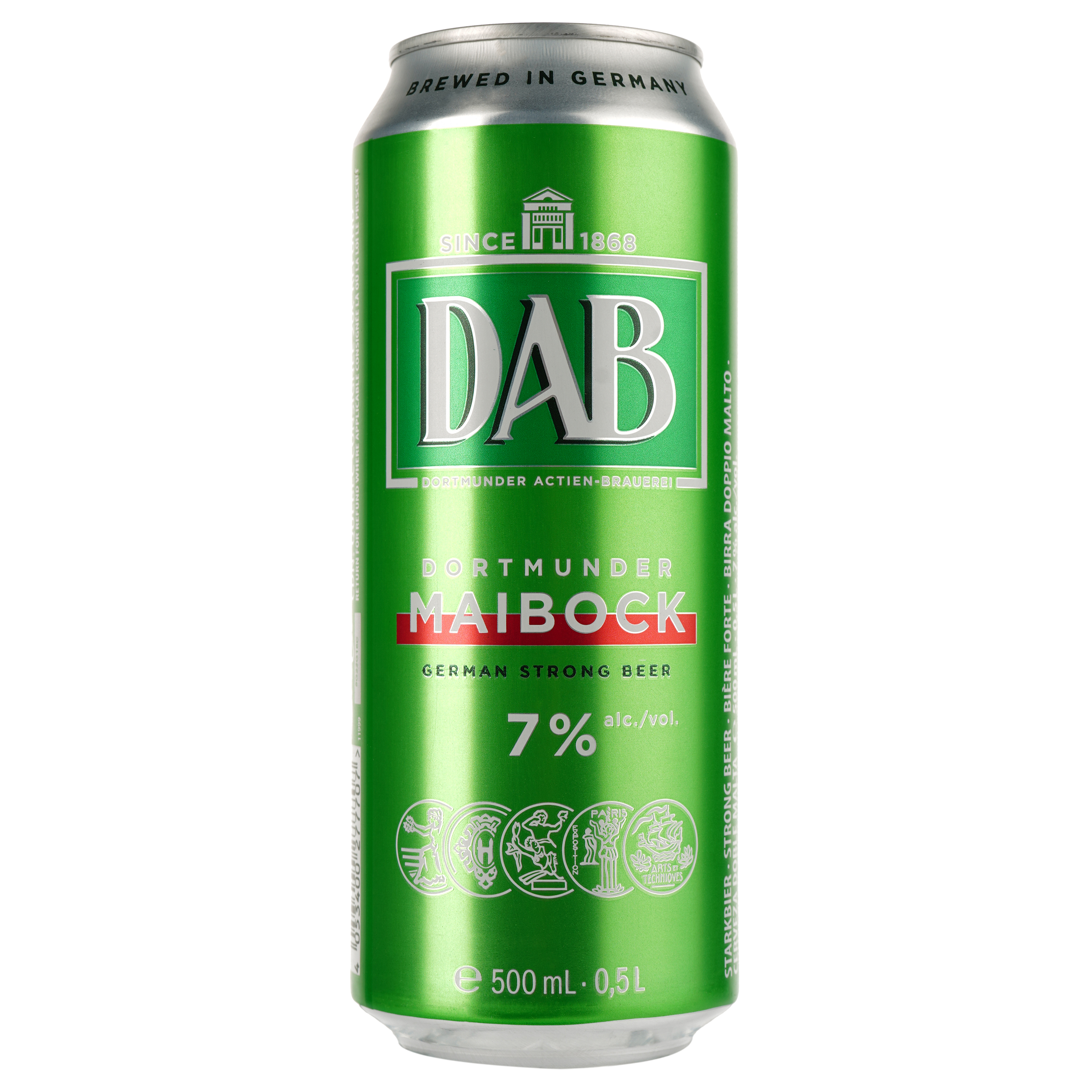 Набір: пиво DAB Export 0.5 л DAB Wheat Beer 0.5 DAB Maibock 0.5 DAB Ultimate Light 0.5 л з/б - фото 9