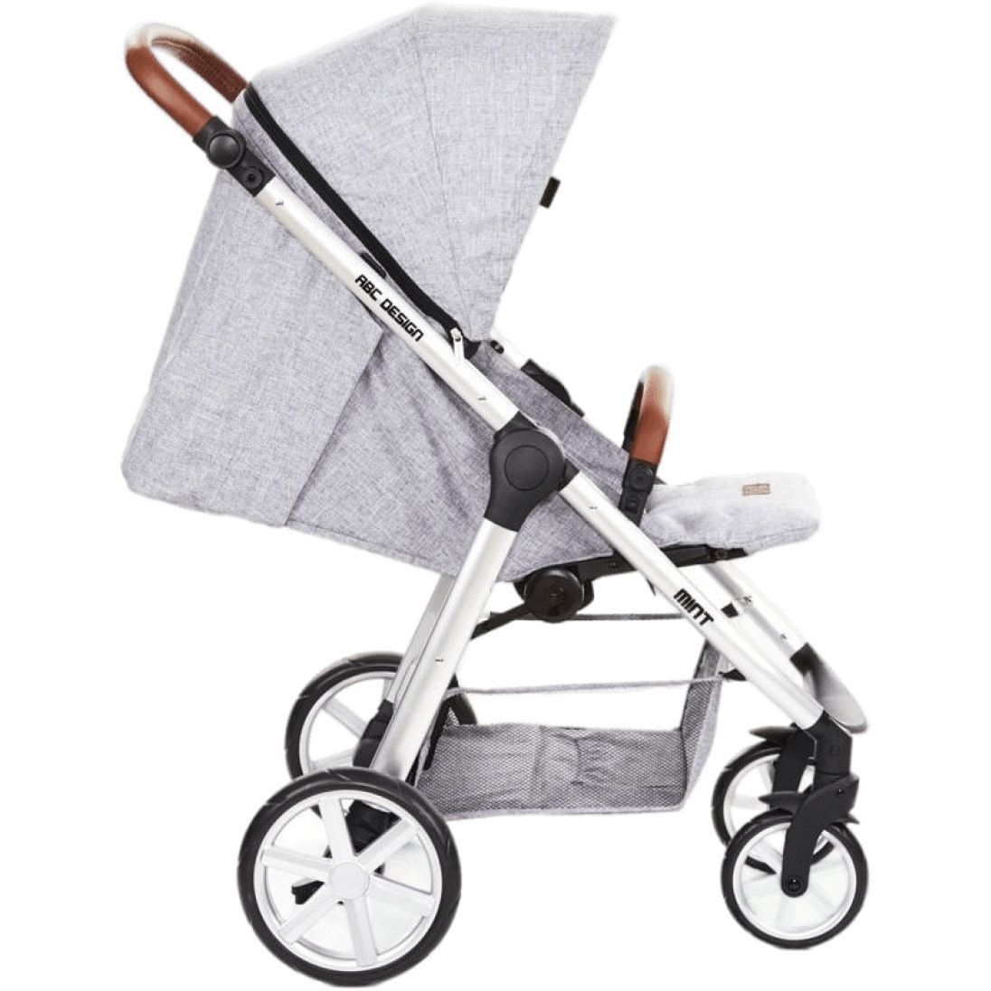 Прогулянкова коляска ABC Design Mint Graphite Grey, світло-сірий - фото 2