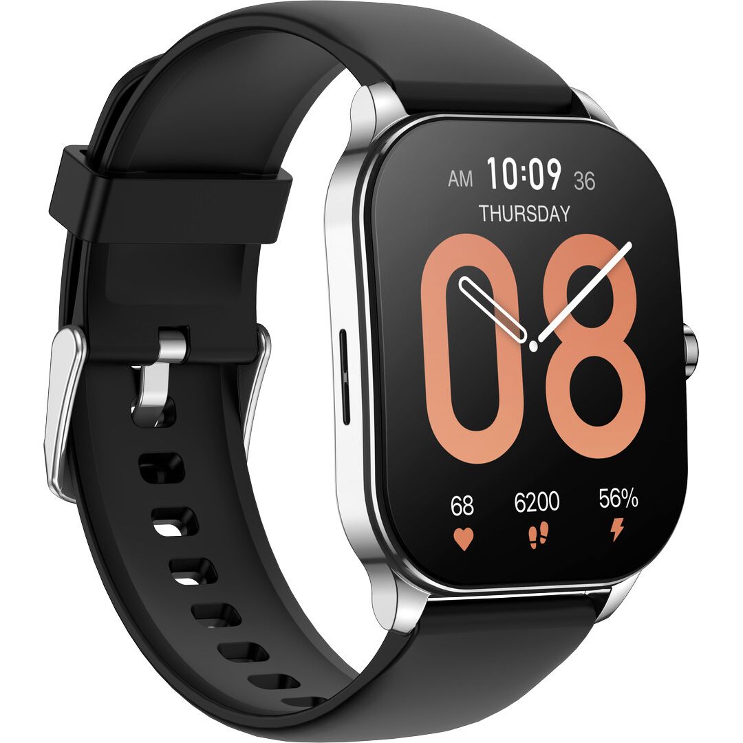 Смарт-часы Amazfit Pop 3S Black-Silver - фото 3