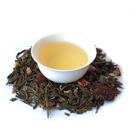 Чай зелений Teahouse Інжир та Полуниця No426 100 г - фото 4