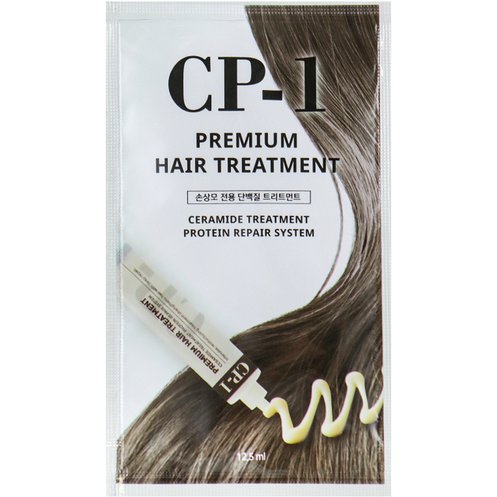 Протеїнова відновлююча маска для волосся Esthetic House CP‐1 Premium Hair Treatment, пробник, 12,5 мл - фото 1