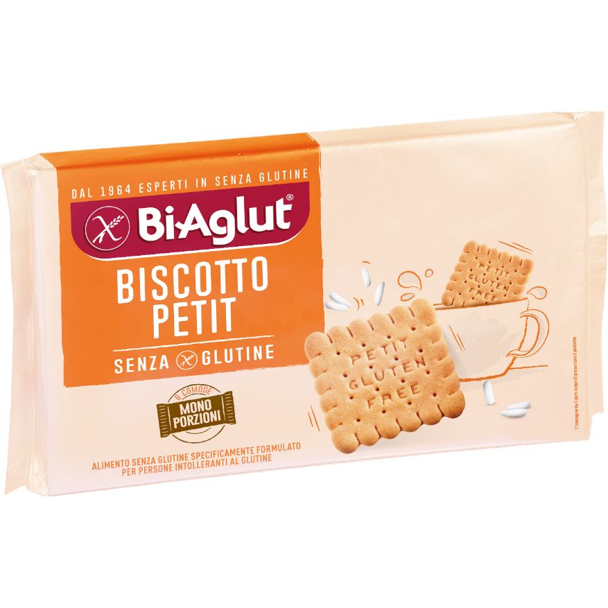 Безглютенове печиво BiAglut Biscotto Petit 200 г - фото 1