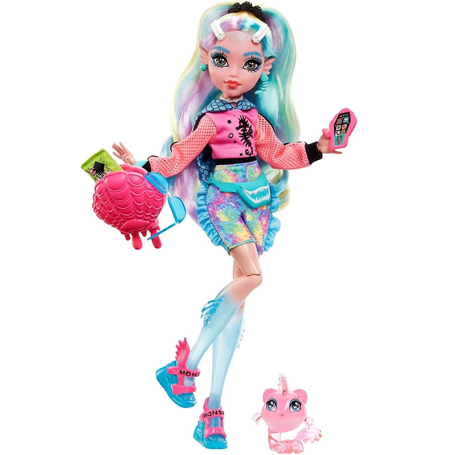 Лялька Mattel Monster High Posable Fashion Doll Lagoona Blue, 26 см (HHK55) - фото 1