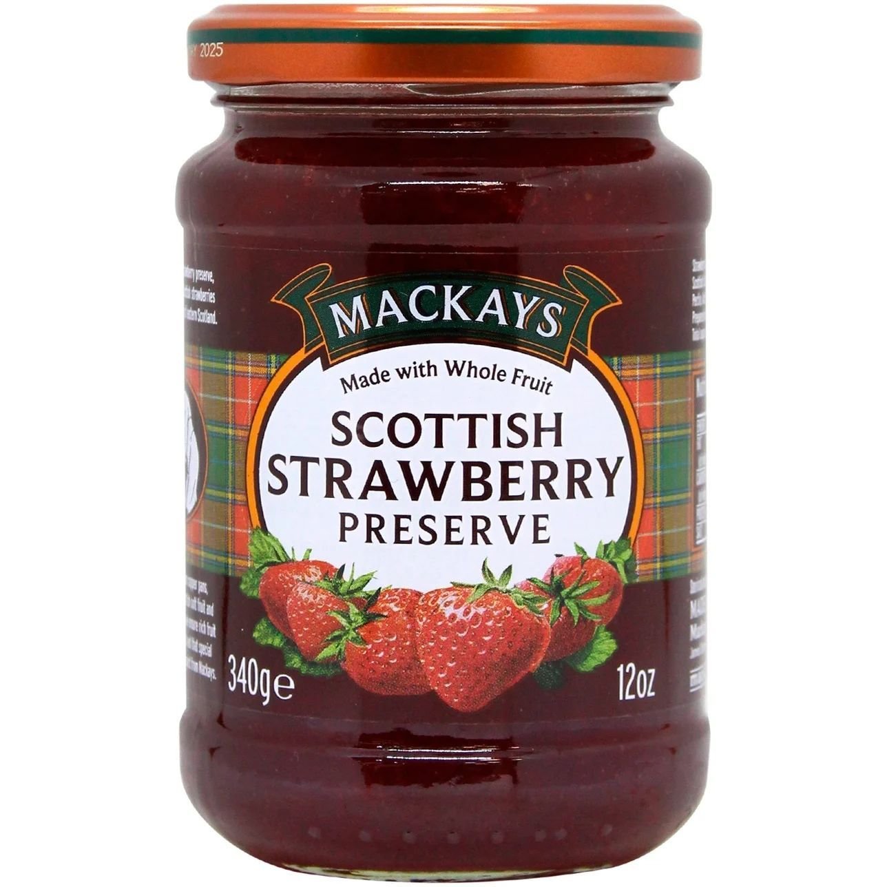 Джем Mackays Scottish Strawberry Preserve клубника 340 г - фото 1