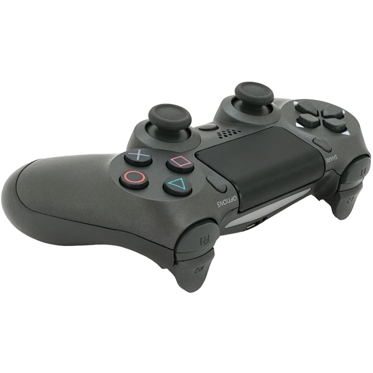 Геймпад джойстик Doubleshock Wireless PS4 Double Motor Vibration DualShock 4 Gey-Black - фото 1