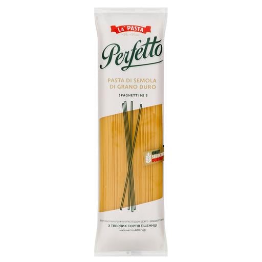 Макаронні вироби La Pasta Per Primi Perfetto Spaghetti №3, 400 г (891704) - фото 1