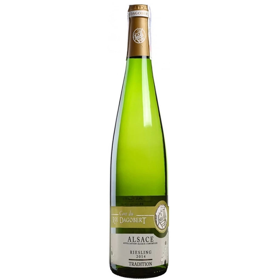 Вино, Cave du Roi Dagobert Riesling Tradition, біле, сухе, 12,5%, 0,75 л (8000009384862) - фото 1