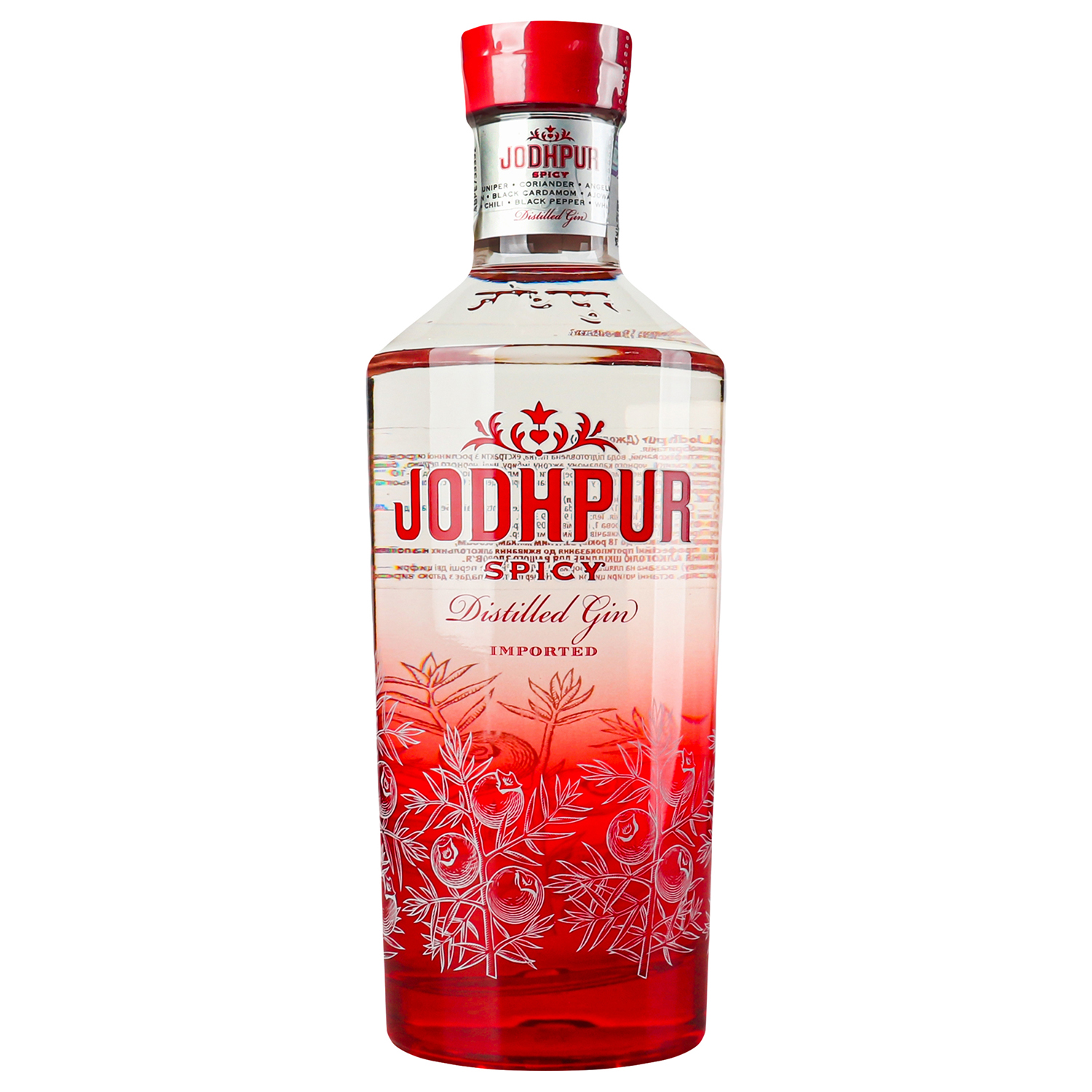 Джин Jodhpur Spicy London Dry Gin, 43%, 0,7 л (826419) - фото 1