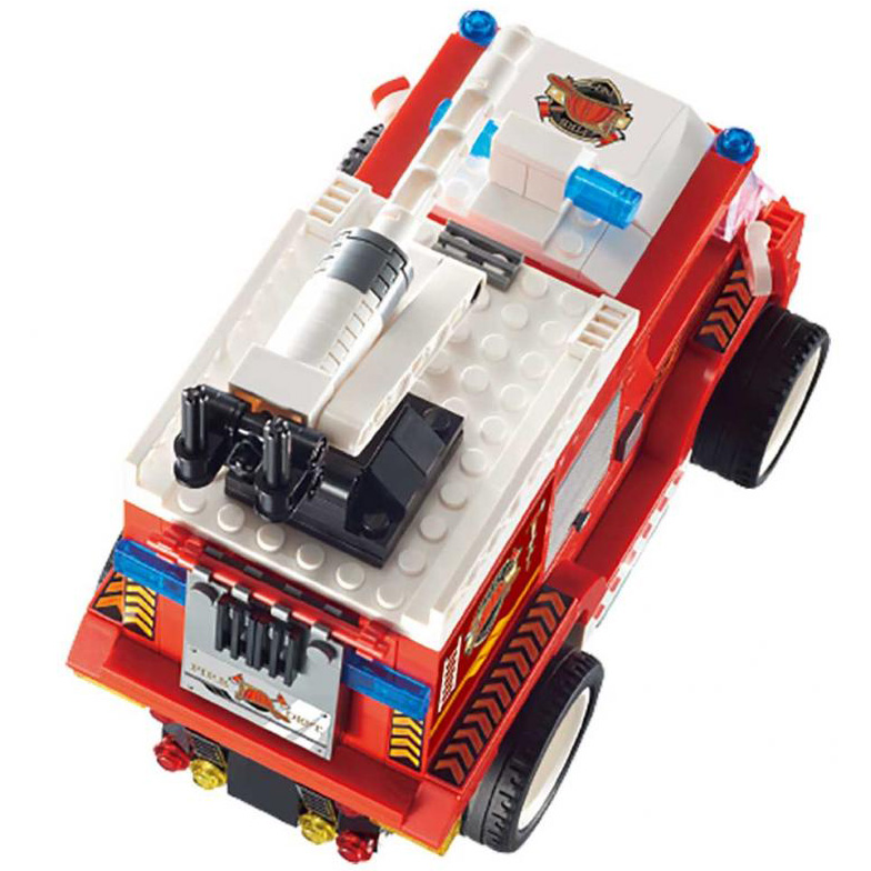 Машинка-конструктор на дистанційному керуванні Wise Block Рятувальна машина 296 деталей (EU389045) - фото 3