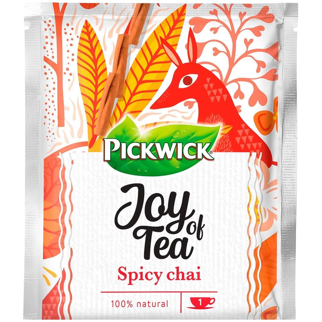 Чай чорний Pickwick, з ройбушем та прянощами, 26 г (15 шт. х 1,75 г) (907486) - фото 2