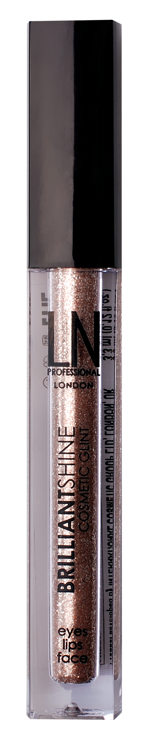 Рідкий глітер для макіяжу LN Professional Brilliantshine Cosmetic Glint, відтінок 03, 3,3 мл - фото 1