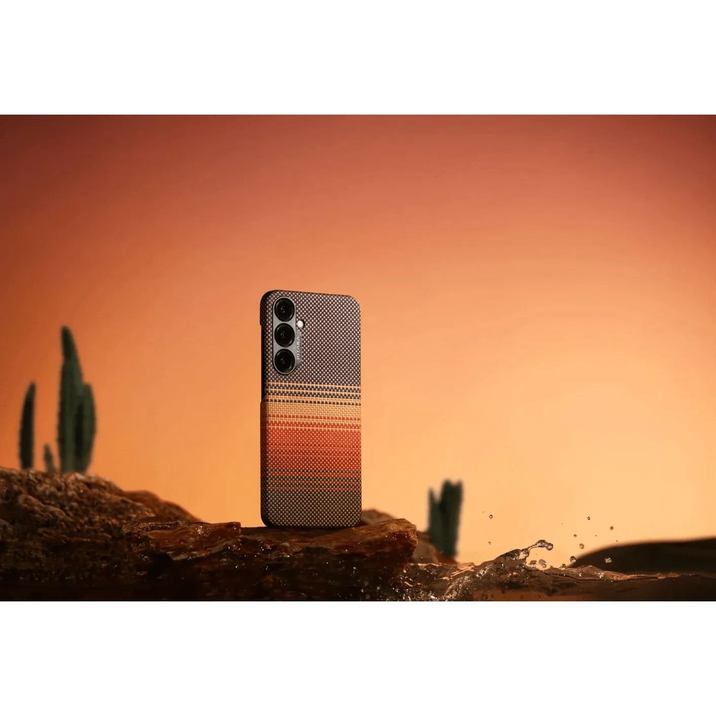 Чехол-накладка Pitaka MagEZ Case 4 Sunset для Samsung Galaxy S24 Plus (FS2401S) - фото 8