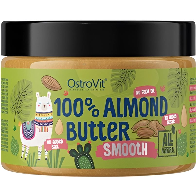 Миндальная паста OstroVit 100% Almond Butter smooth 500 г - фото 1