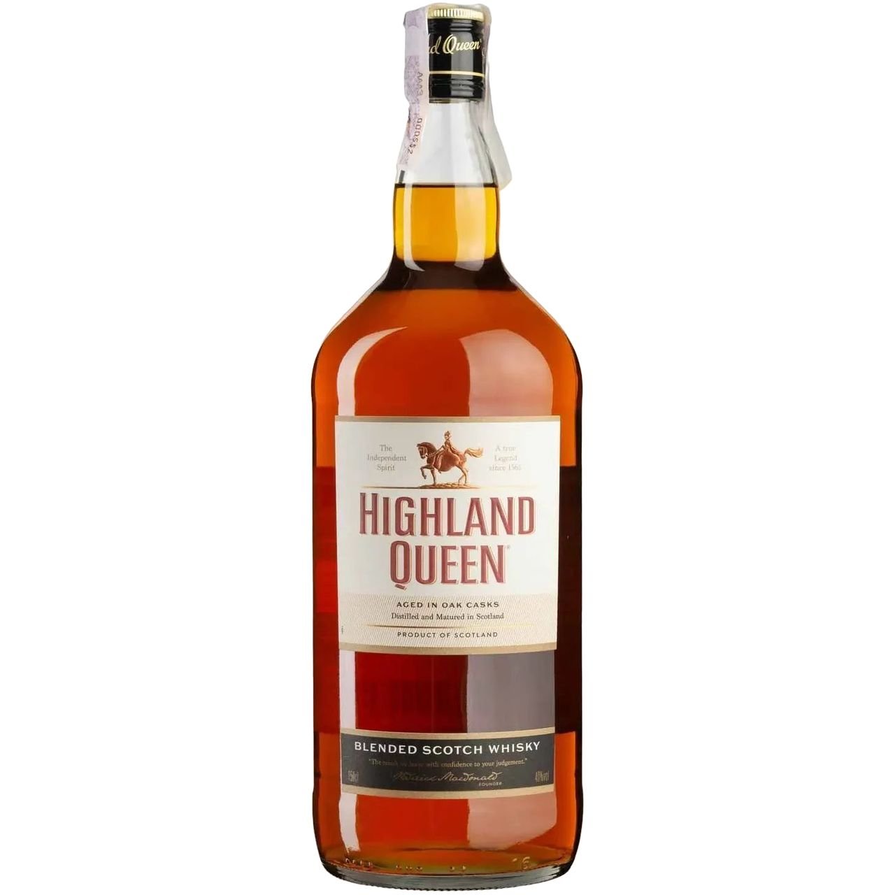 Віскі Highland Queen Blended Scotch Whisky 40% 1.5 л - фото 1
