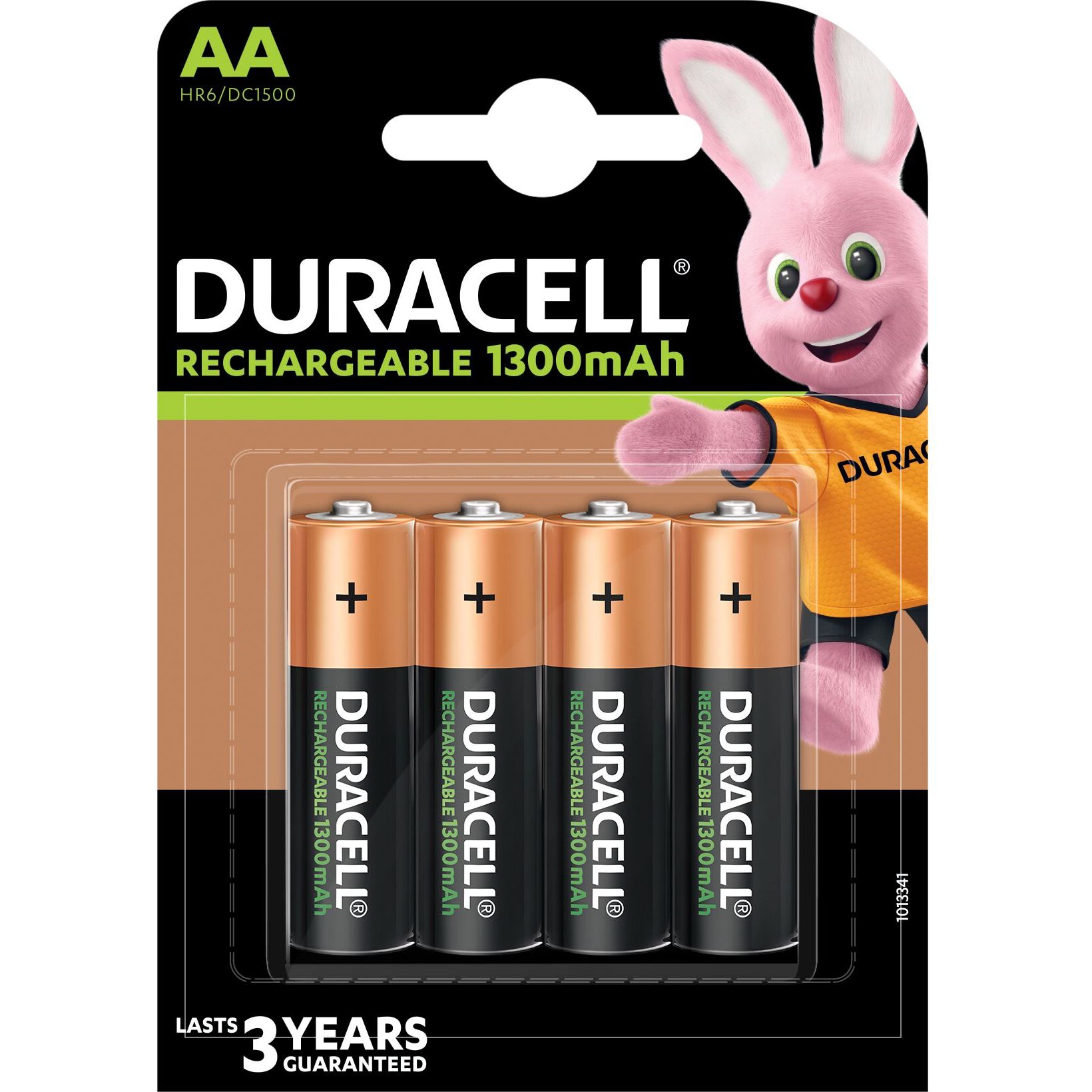 Аккумуляторы Duracell Rechargeable AA 1300 mAh HR6/DC1500, 4 шт. (5005031) - фото 2