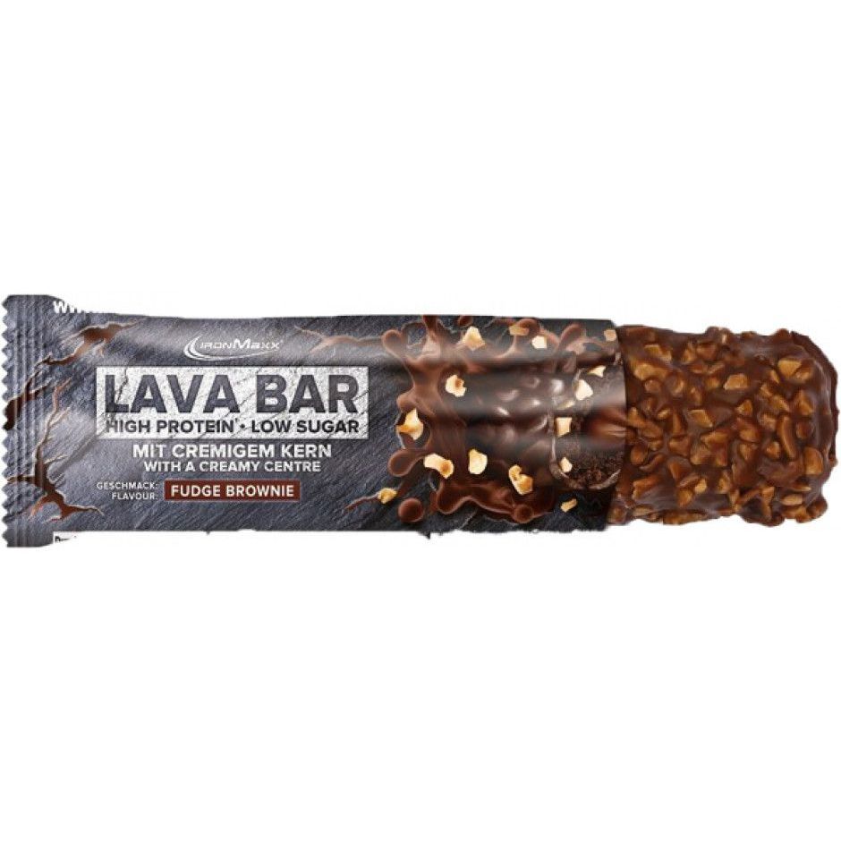 Протеиновый батончик IronMaxx Lava Bar Брауни 40 г - фото 2