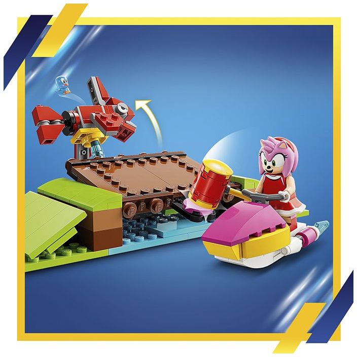 Конструктор LEGO Sonic the Hedgehog Випробування петлі Соніка на Зеленому Пагорбі, 802 деталі (76994) - фото 6