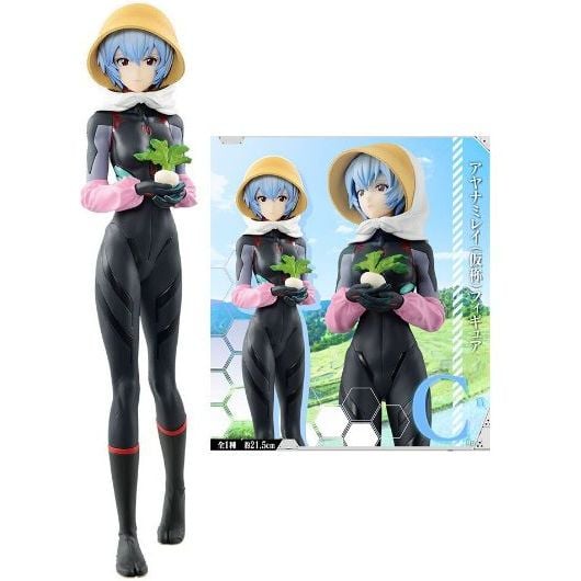 Фігурка Bandai Evangelion Rei Ayanami Євангеліон Рей Аянами 23 см B E AR Mv - фото 1