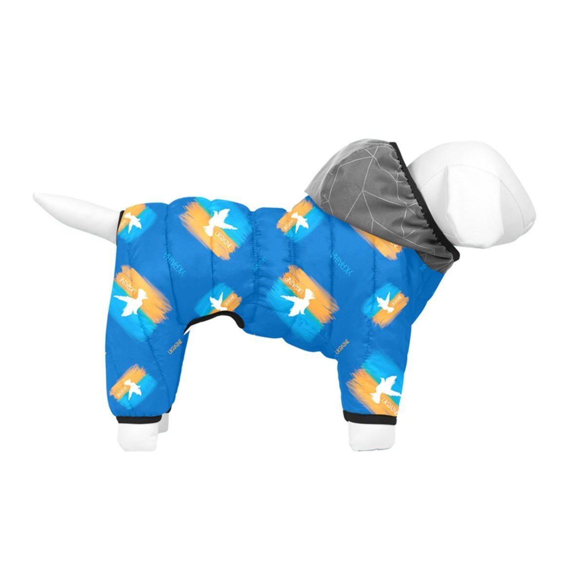 Комбінезон для собак Waudog Clothes, Прапор, M45 - фото 1
