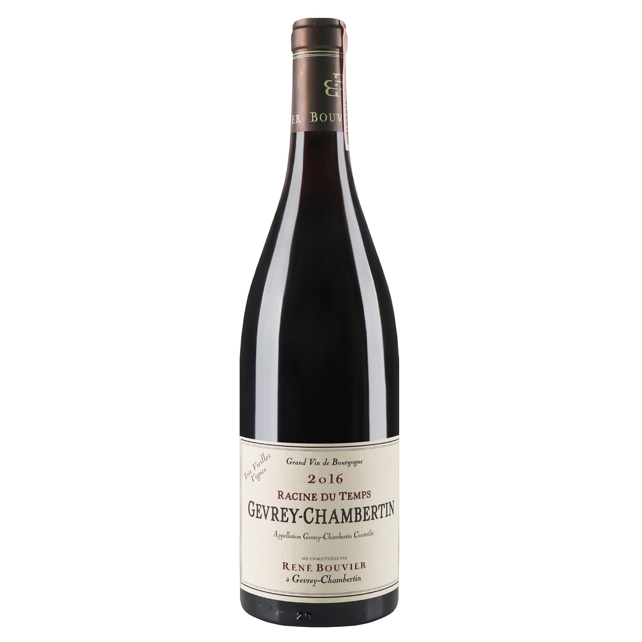 Вино Domaine Rene Bouvier Gevrey-Chambertin Racine du Temps Tres Vieilles Vignes 2016 АОС/AOP, 13%, 0,75 л (776104) - фото 1