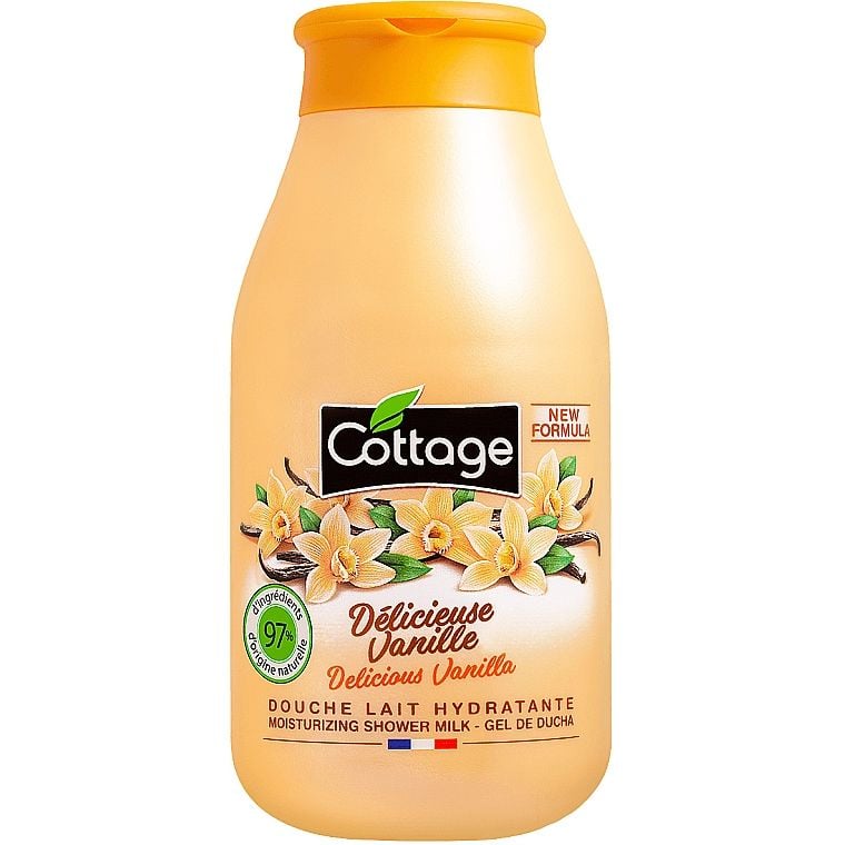 Молочко для душу Cottage Delicious Vanilla 550 мл - фото 1