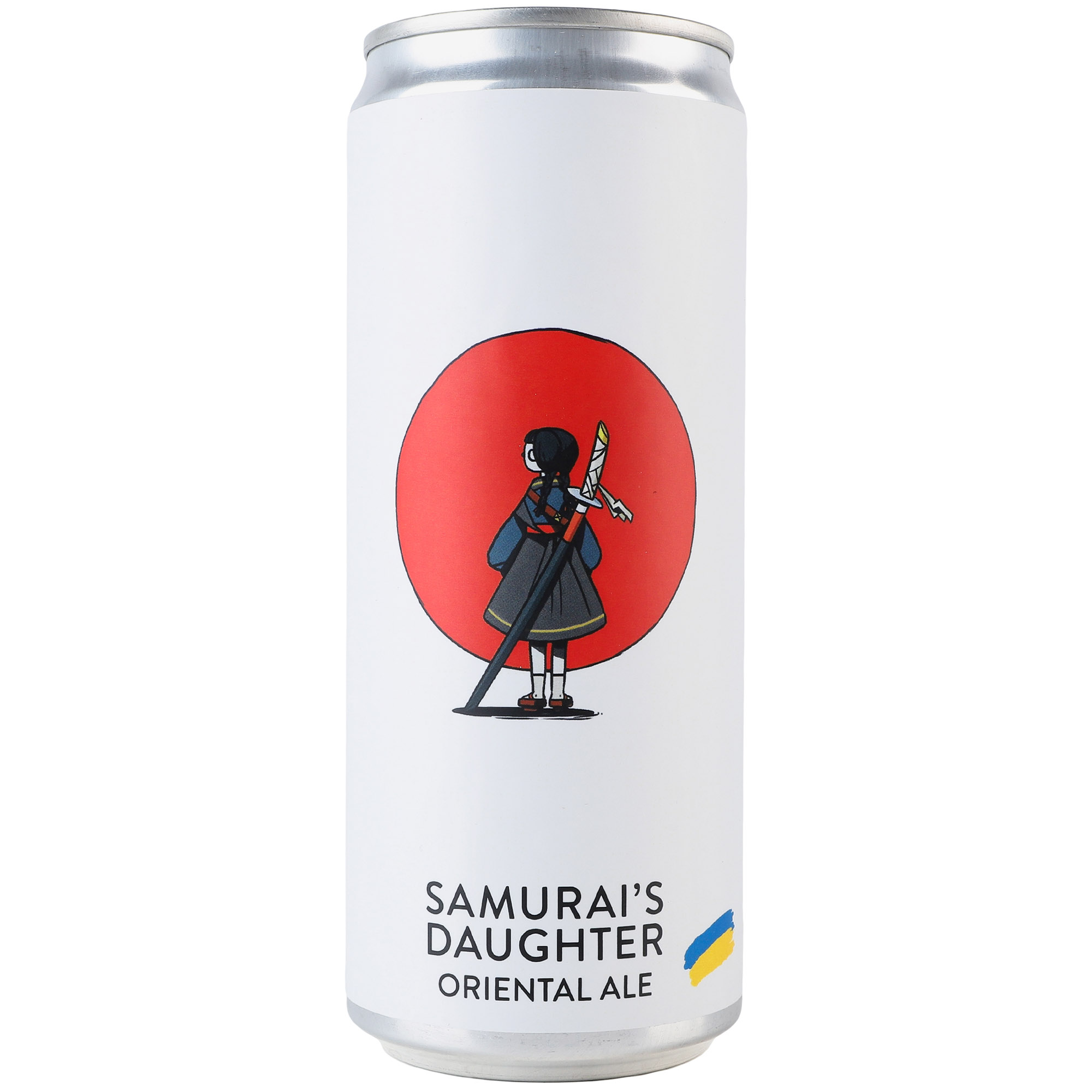 Пиво Varvar Samurai's Daughter светлое нефильтрованное 4.7 % 0.33 л ж/б - фото 1