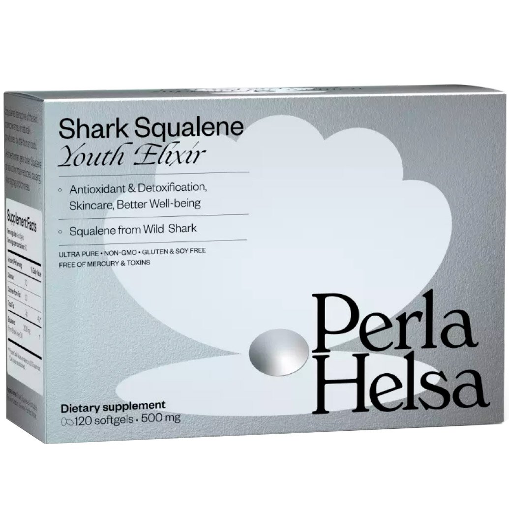 Сквален Perla Helsa Еліксир молодості 120 капсул - фото 1