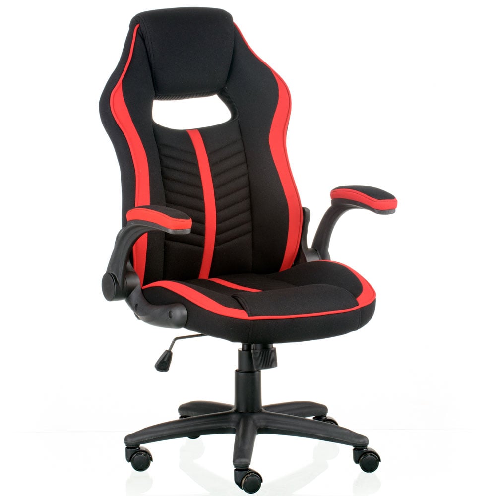 Офісне крісло Special4you Prime чорне з червоним (E5555) - фото 5