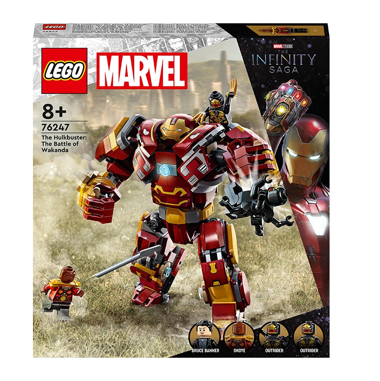 Конструктор LEGO Super Heroes Marvel Халкбастер: битва за Ваканду 385 деталей (76247) - фото 1