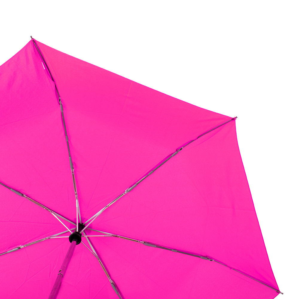 Женский складной зонтик полный автомат Happy Rain 96 см розовый - фото 3