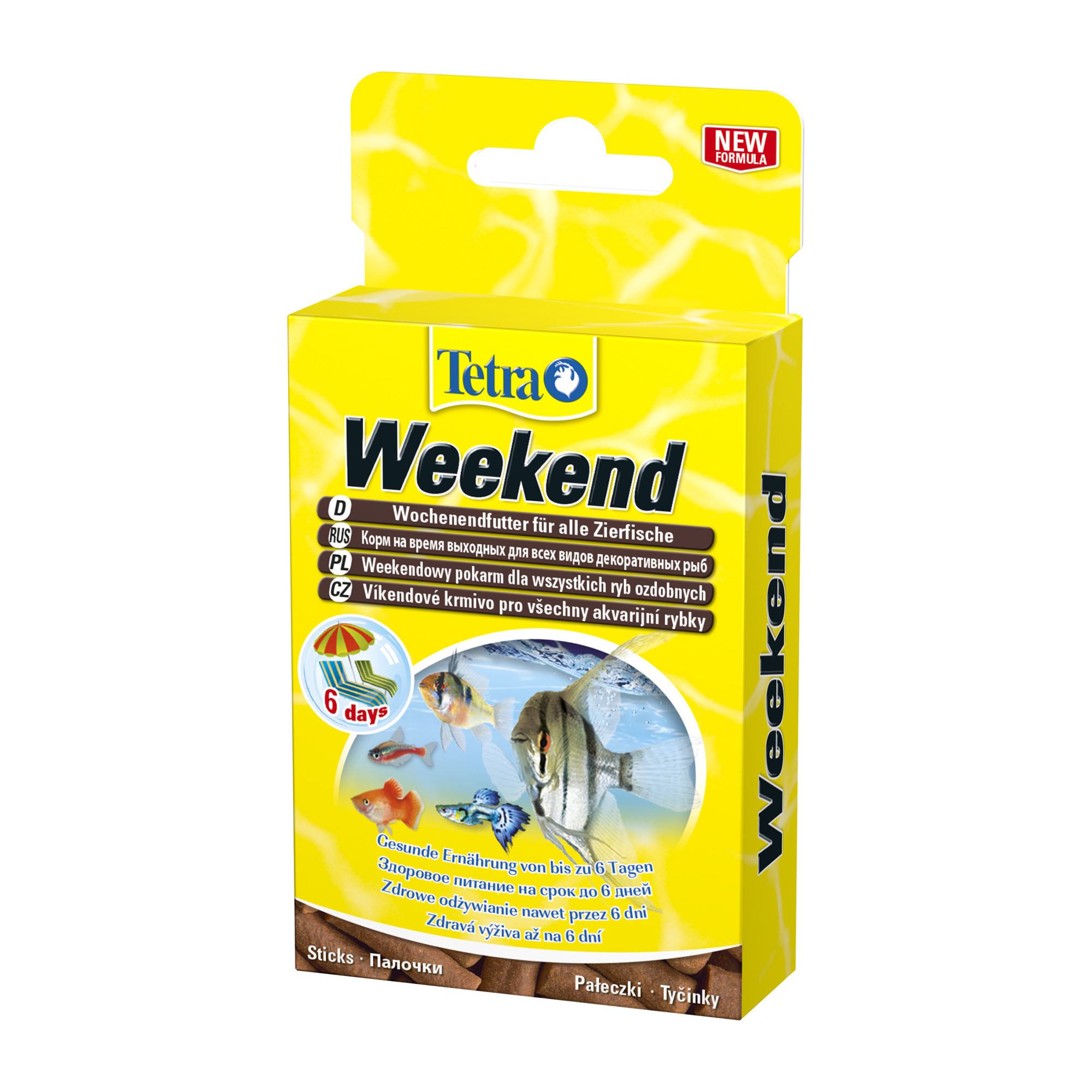 Сухий корм для акваріумних риб на період тривалої відсутності Tetra Weekend Палички, 20 шт. (767423) - фото 1