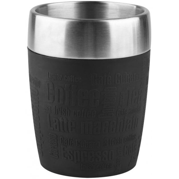 Термокружка Tefal Travel cup, 200 мл, черный (K3081314) - фото 1